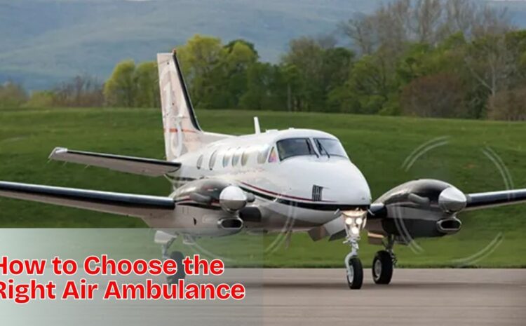 how to choose the right air ambulance in patna