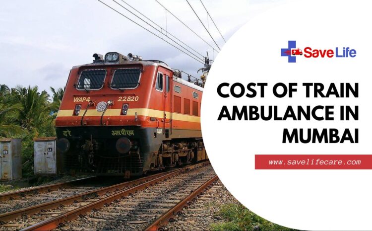 The cost of train ambulance service in mumbai