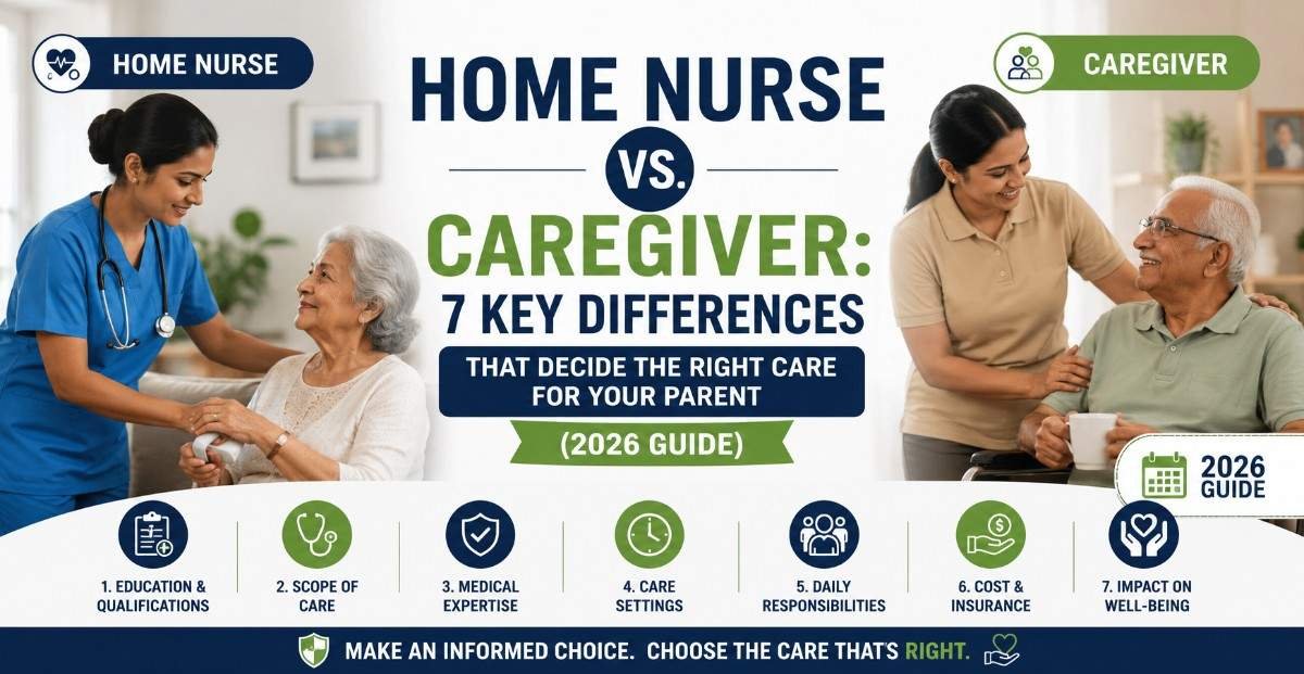home nurse vs caregiver